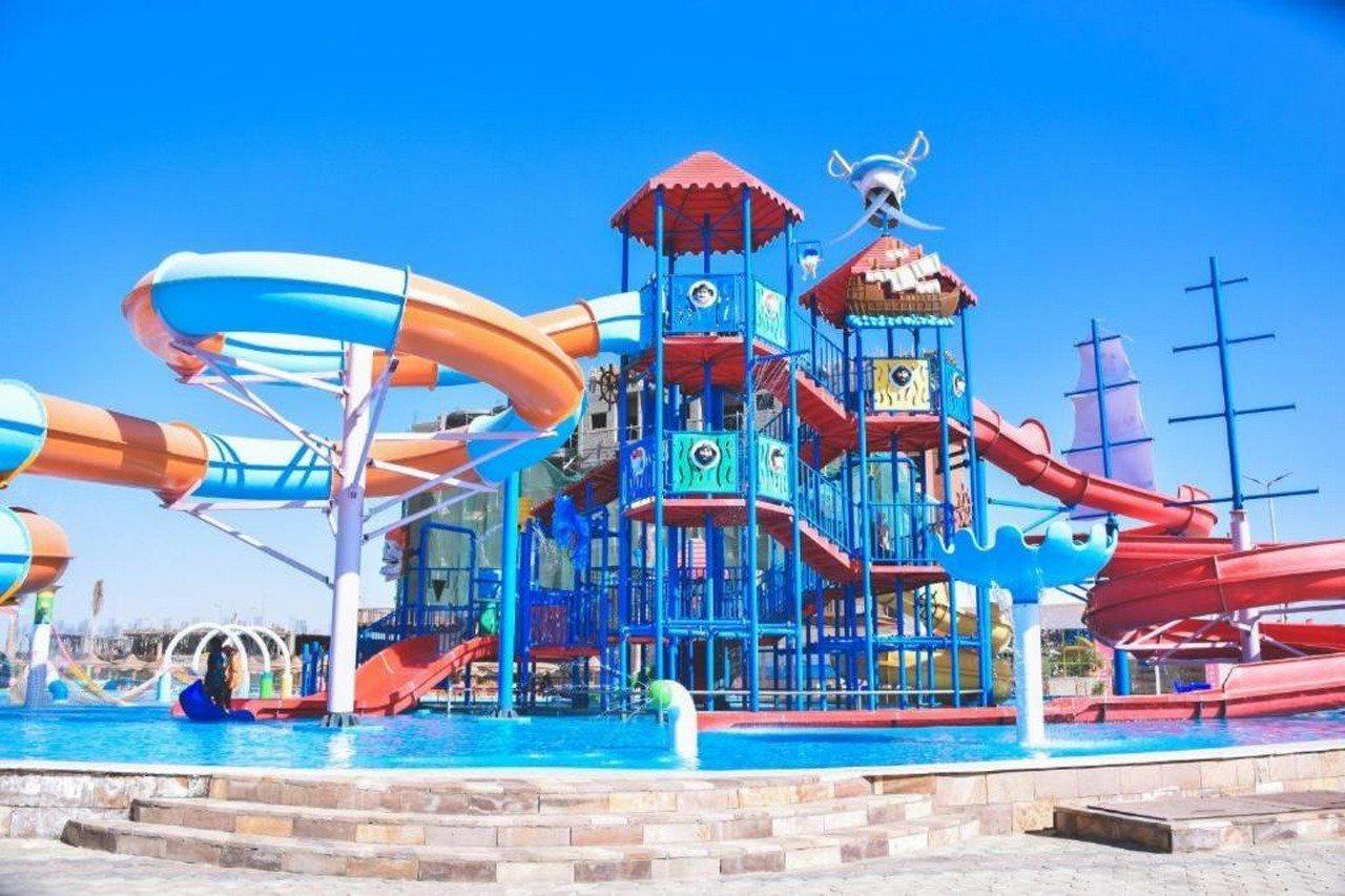 Marina Aqua Park Hotel Asuán Exteriér fotografie